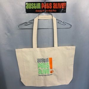 Canvas Austin Pets Alive! Tote Bag